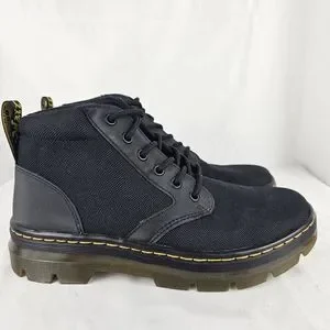 Unisex Dr. Martens Bonny Poly Casual Combat Boots Black Extra Tough Poly M-9 W- Amazon.com: Dr. Martens unisex adult Bonny Chukka Boot  main image 4